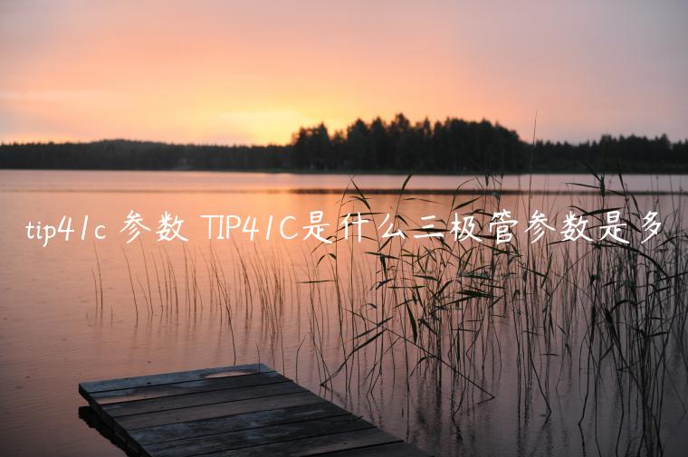 tip41c 参数 TIP41C是什么三极管参数是多