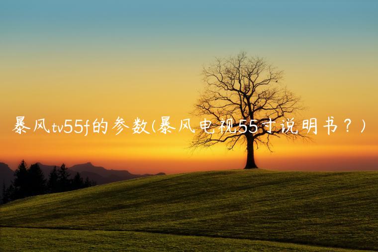 暴风tv55f的参数(暴风电视55寸说明书？)