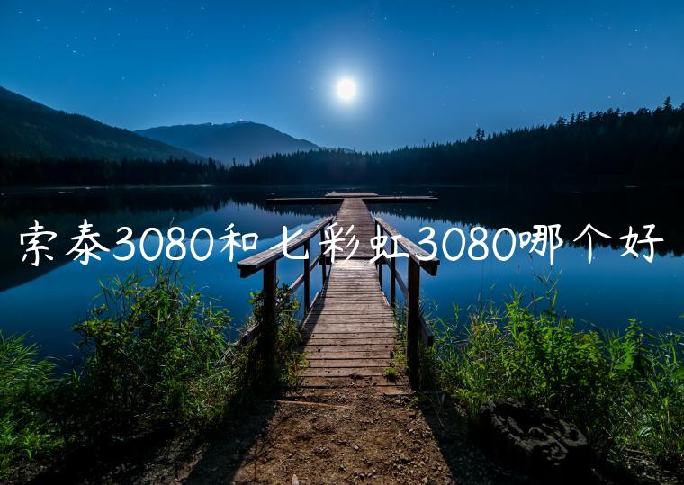 索泰3080和七彩虹3080哪个好