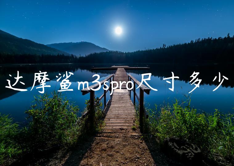 达摩鲨m3spro尺寸多少