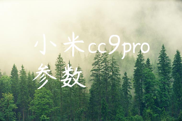 小米cc9pro参数