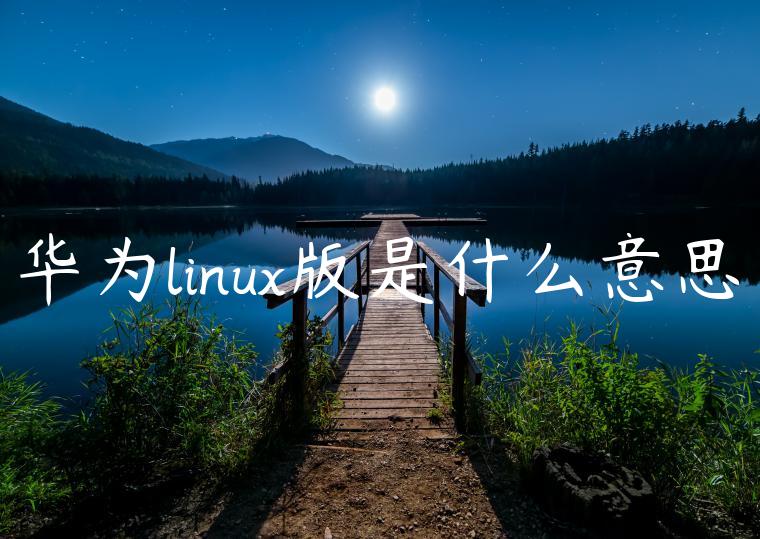 华为linux版是什么意思