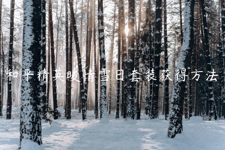 和平精英暖情雪日套装获得方法