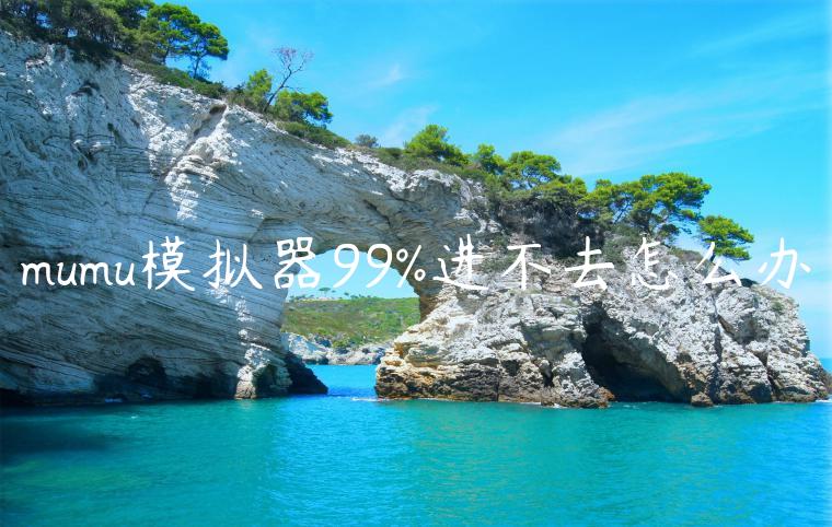 mumu模拟器99%进不去怎么办