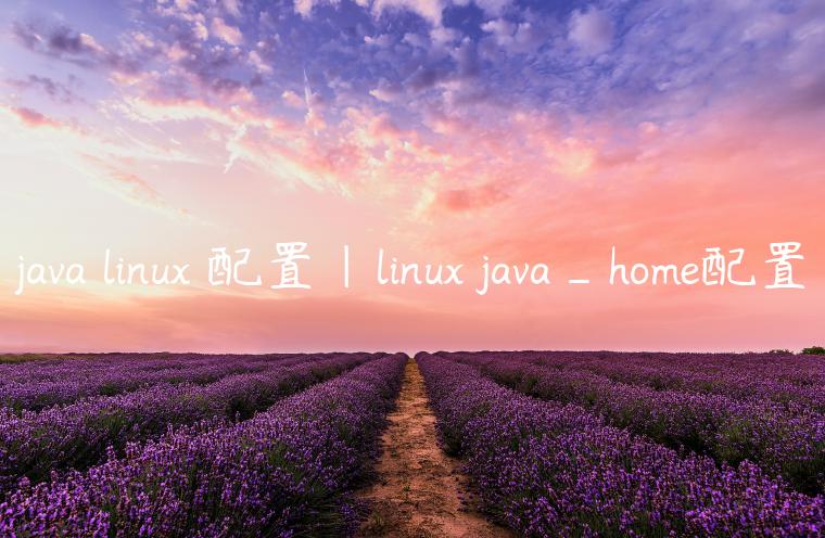 java linux 配置|linux java_home配置